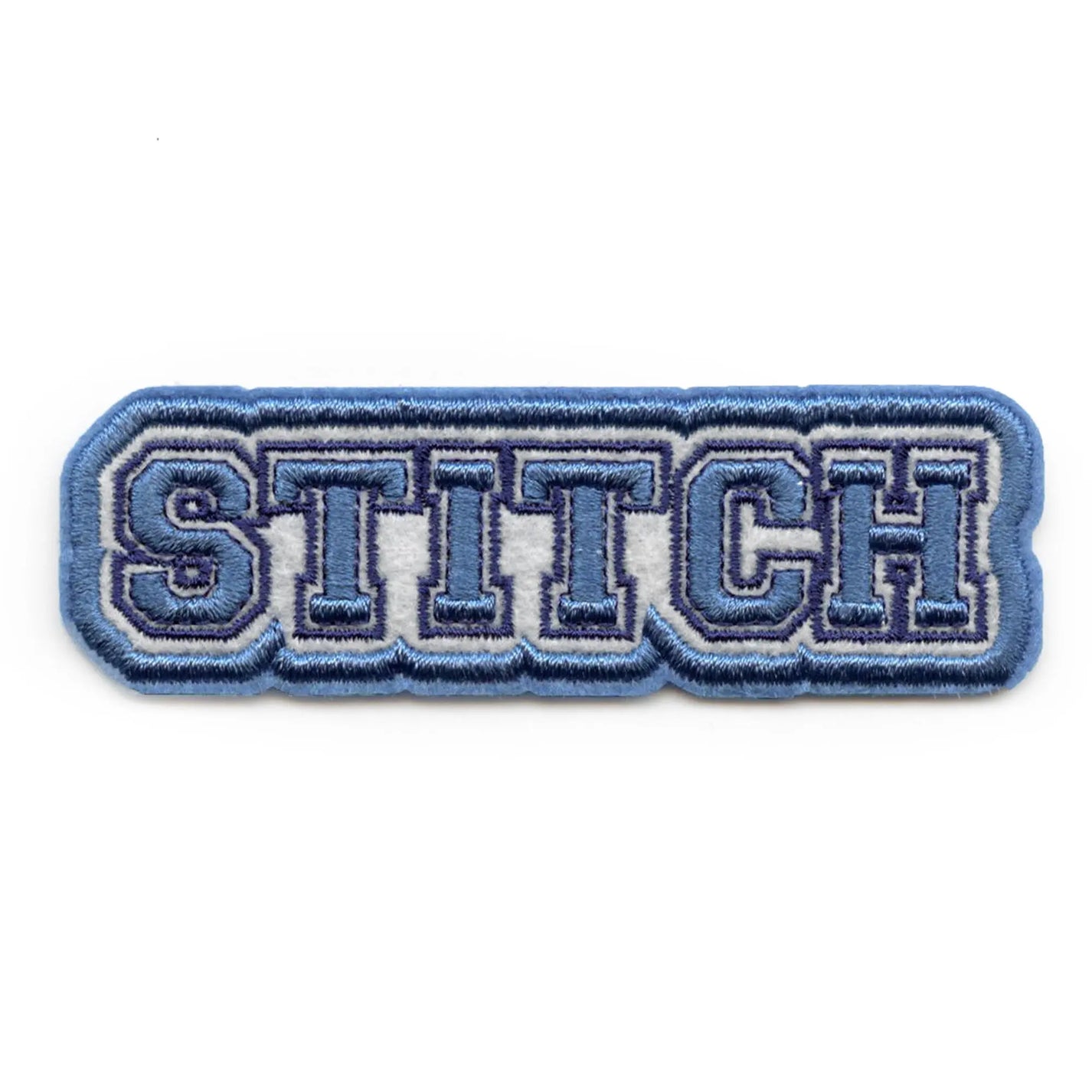 Stitch Script Name Patch Experiment Doubledip Embroidered Iron On ...