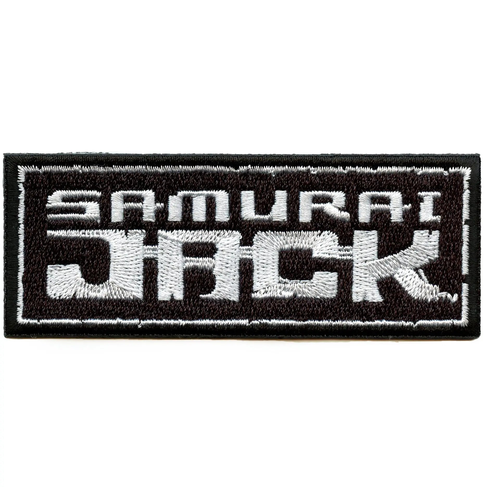 Samurai Jack Logo Patch Cartoon Network Embroidered Iron-On