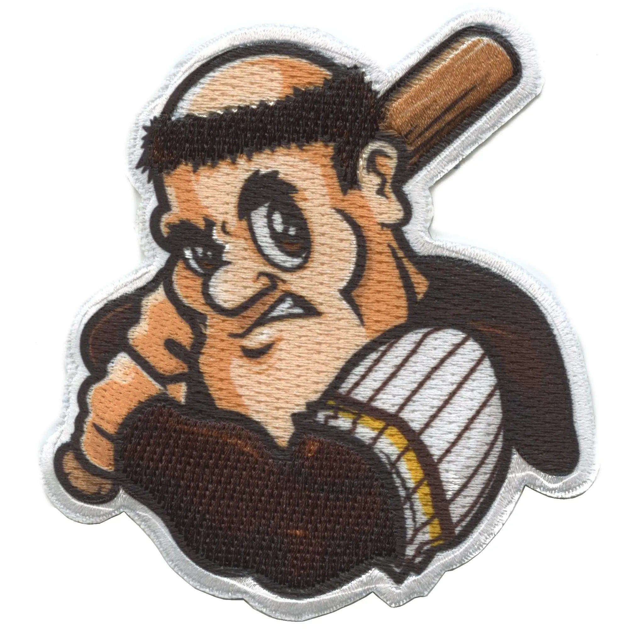 San Diego California Mascot PhotoPatch Baseball Pope Parody Embroidery Iron On