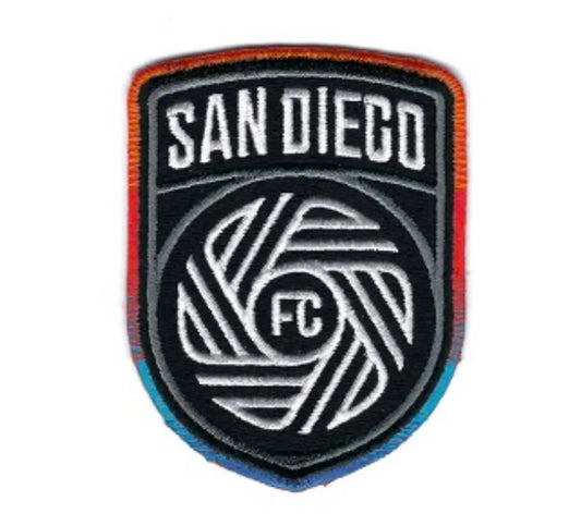 San Diego FC Primary MLS Jersey Sleeve Patch Embroidered Iron On