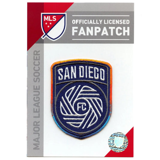 San Diego FC Primary MLS Jersey Sleeve Patch Embroidered Iron On