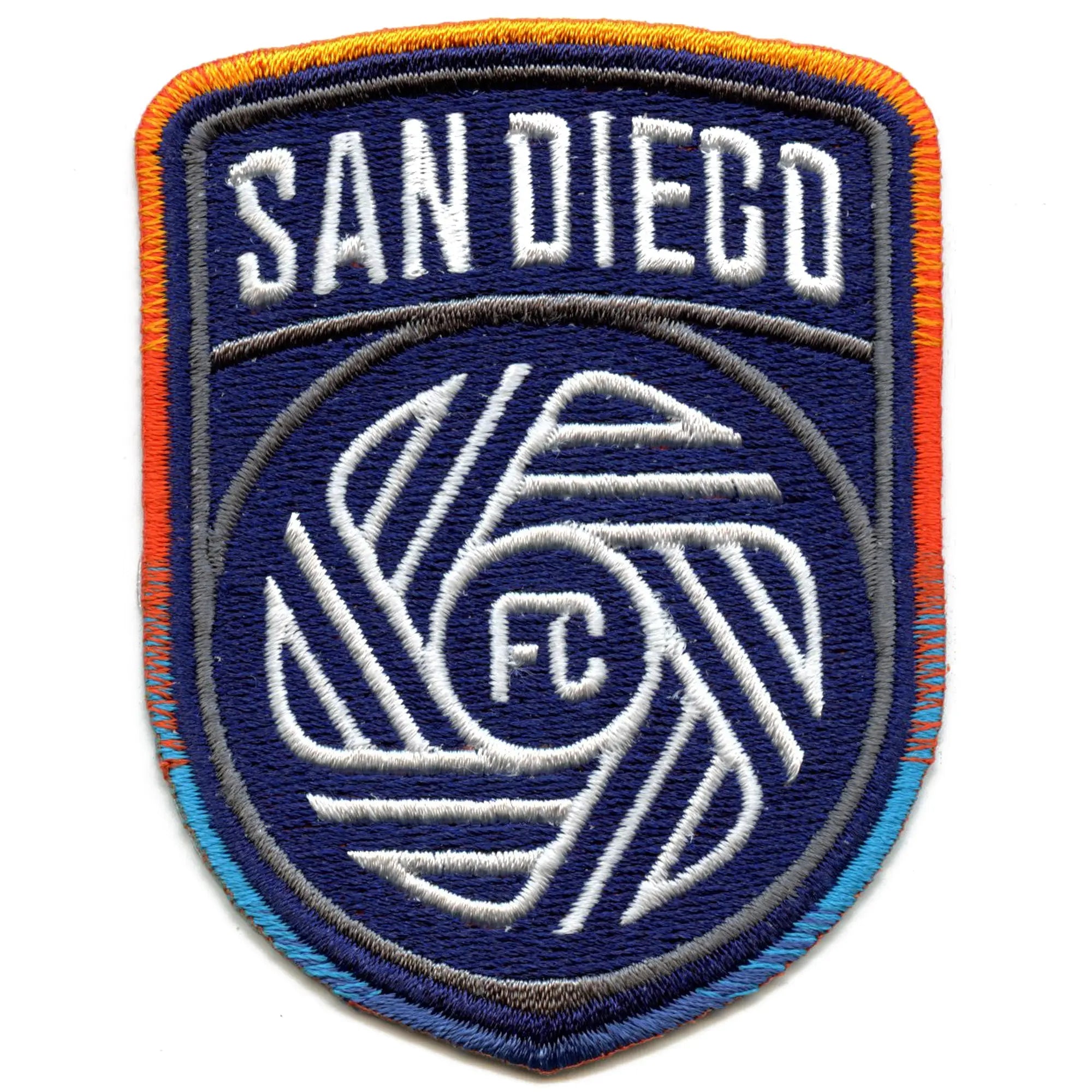 San Diego FC Primary MLS Jersey Sleeve Patch Embroidered Iron On