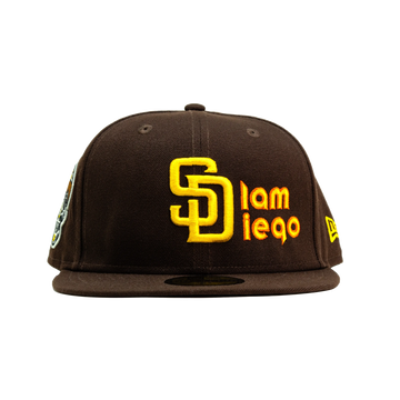 San Diego Padres Custom Hat SLAM DIEGO Sugar Skull Friar Tuck Edition
