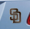 San Diego Padres Logo Solid Color Metal Auto Chrome Emblem