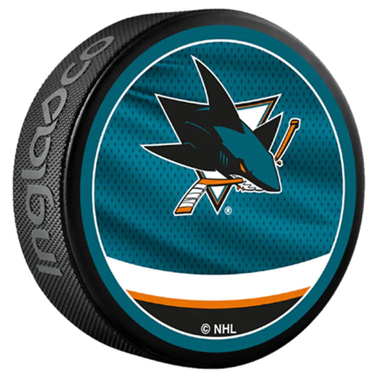 San Jose Sharks Reverse Retro Collectors Official NHL Hockey Game Puck