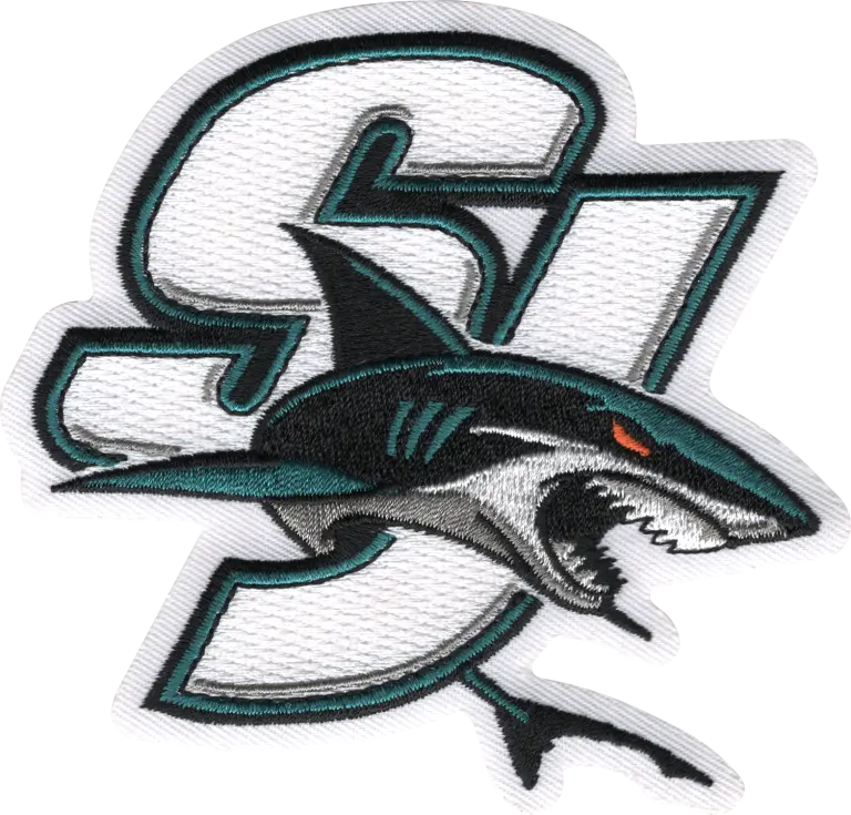 San Jose Sharks SJ Alternate Team Logo Patch