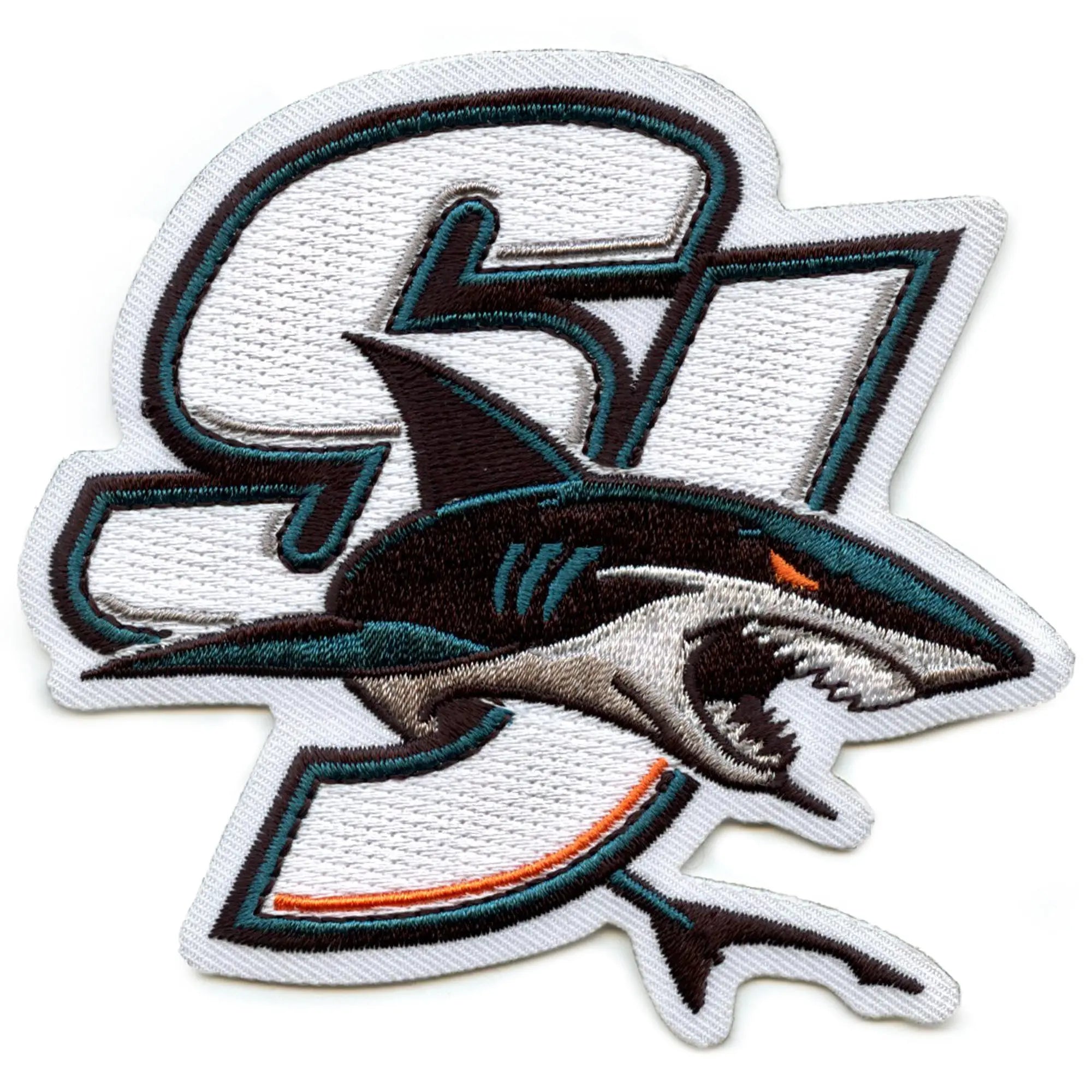 San Jose Sharks SJ Alternate Team Logo Shoulder Jersey Patch