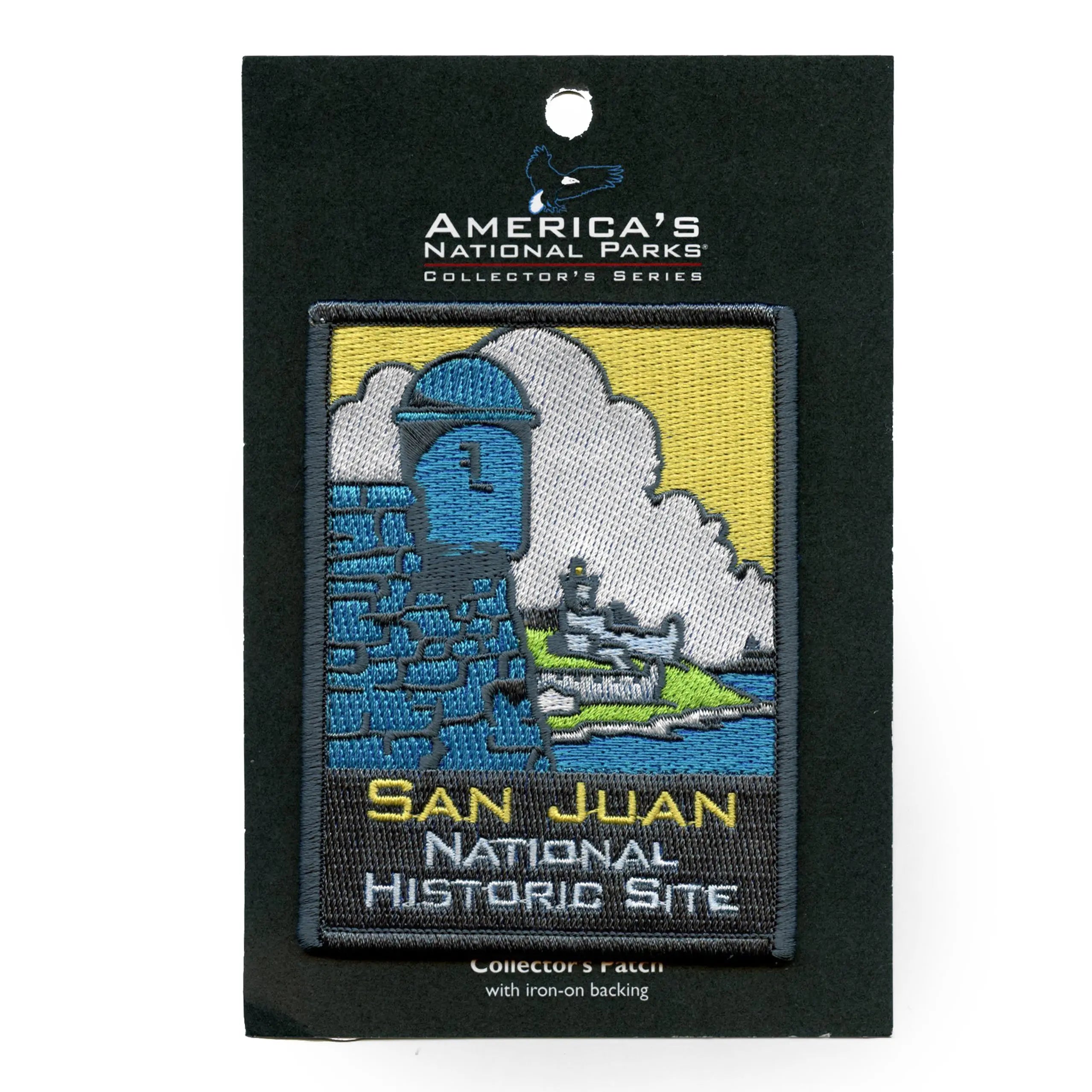 San Juan National Historic Site Patch Puerto Rico Travel Embroidered Iron On