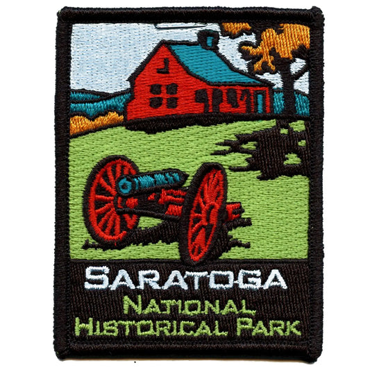 Saratoga National Historical Park Patch War Victory Travel Embroidered Iron On