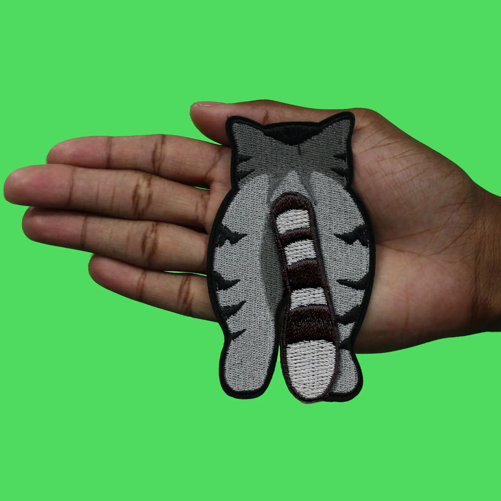 Sassy Cat Walk Patch Animal Pet Lovers Embroidered Iron On
