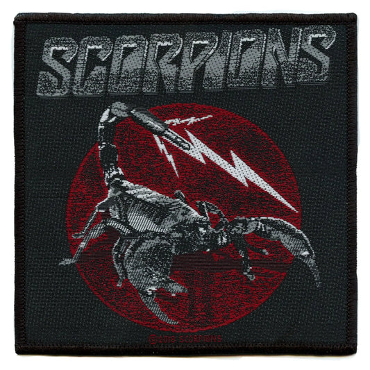 Scorpions Jack Album Cover Patch Classic Rock Woven Iron On