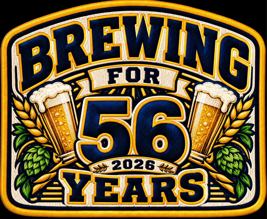 2026 Brewing For 56 Years Baseball Patch Milwaukee Embroidered Iron On
