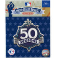 Seattle Mariners 50th Anniversary MLB Season Jersey Sleeve Patch