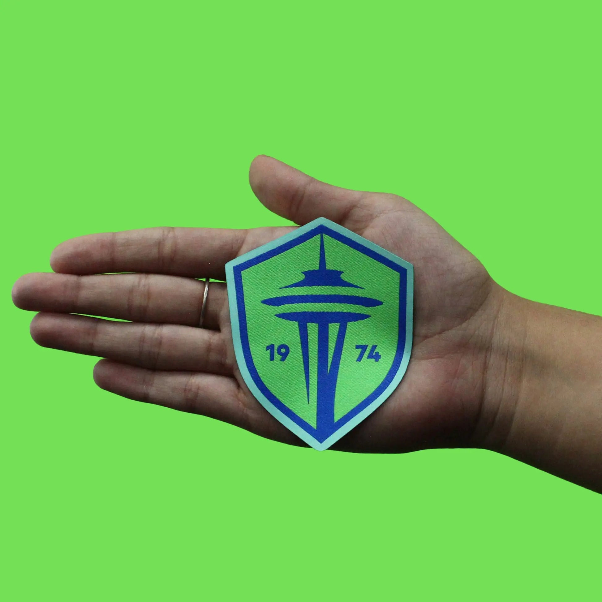 Seattle Sounders FC New 2024 Team Crest Pro-Weave Jersey Patch
