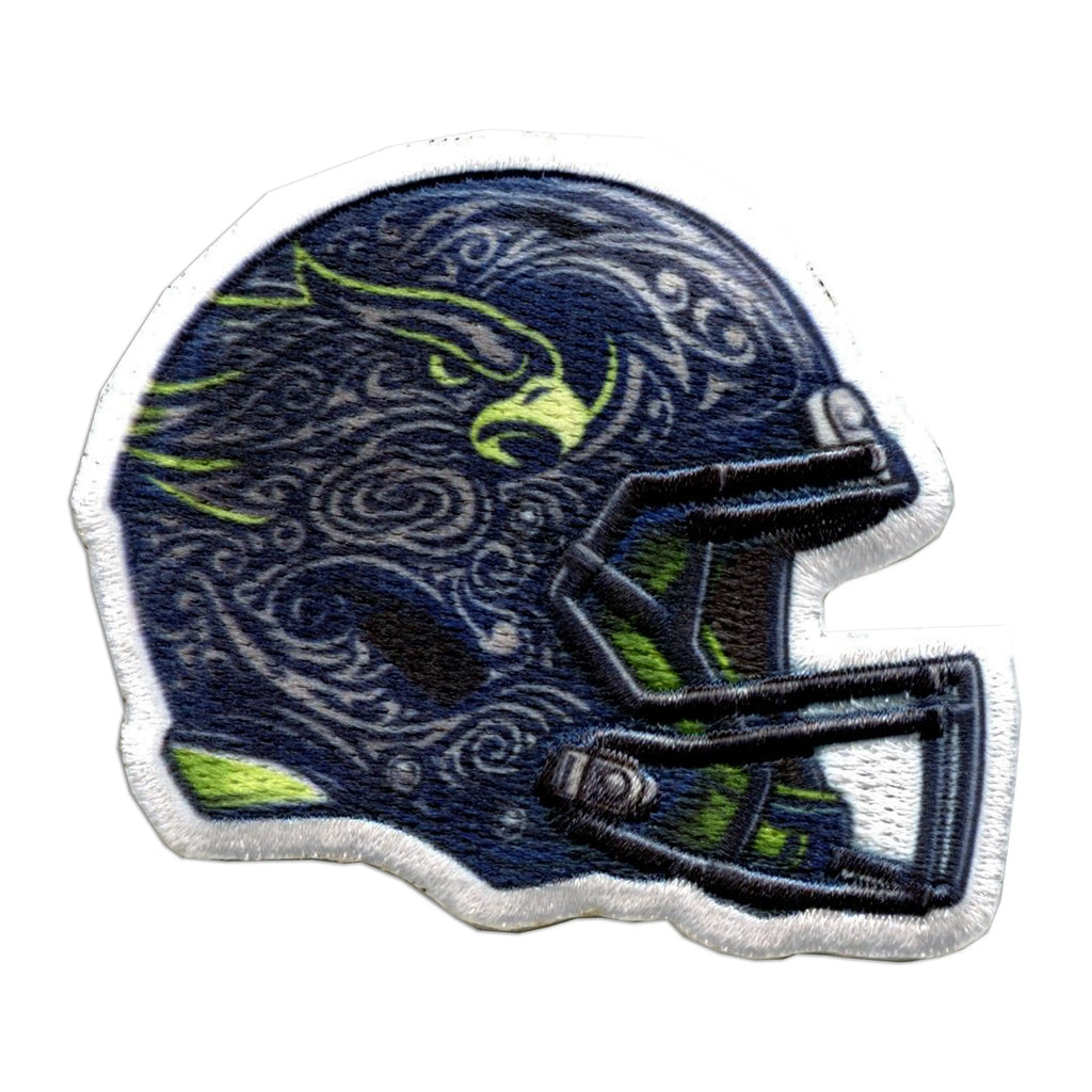 Seattle Tribal Helmet Patch Football Sports Team Embroidered Iron On