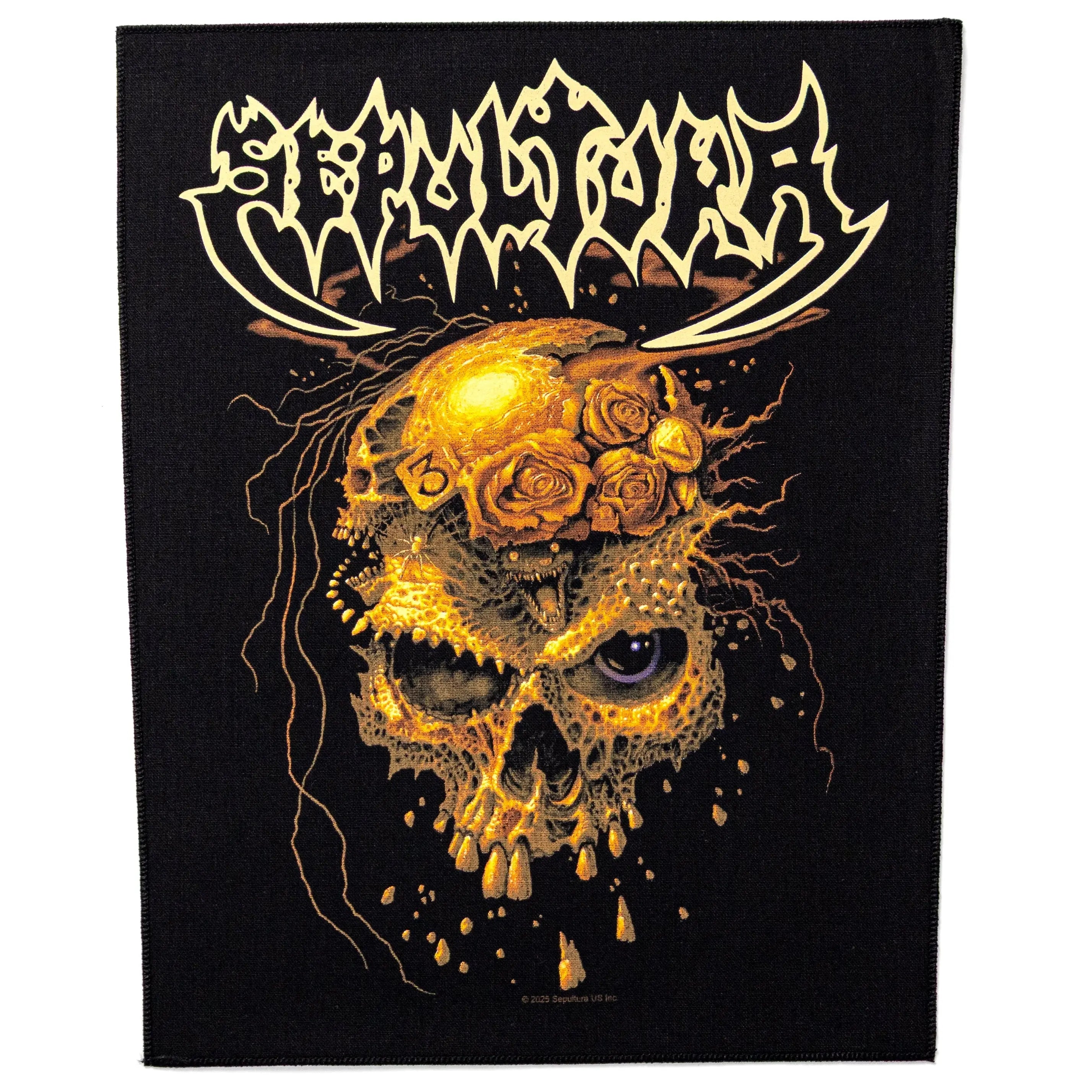 Sepultura Beneath The Remains Back Patch XL DTG Printed Sew On