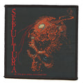 Sepultura Beneath the Remains Patch Album Cover Heavy Metal Band Embroidered Iron On