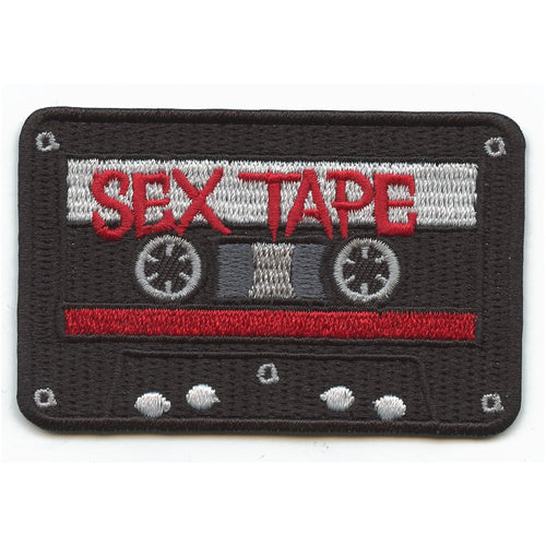 Sex Tape Cassette Patch NuMetal Music Rock Embroidered Iron On