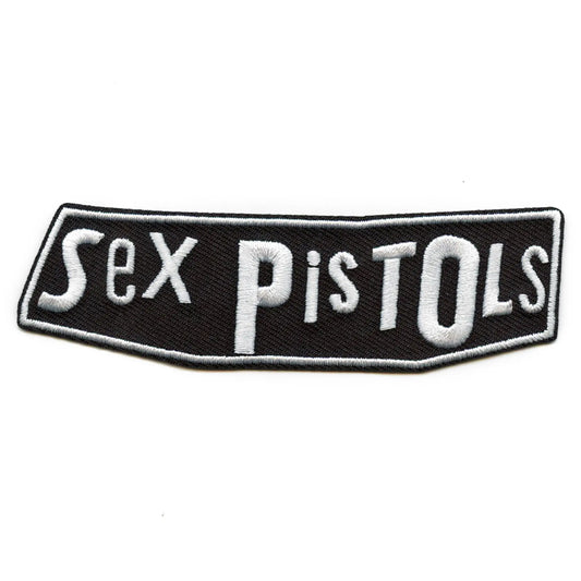 Sex Pistols Standard Logo Patch Punk Rock Band Embroidered Iron On