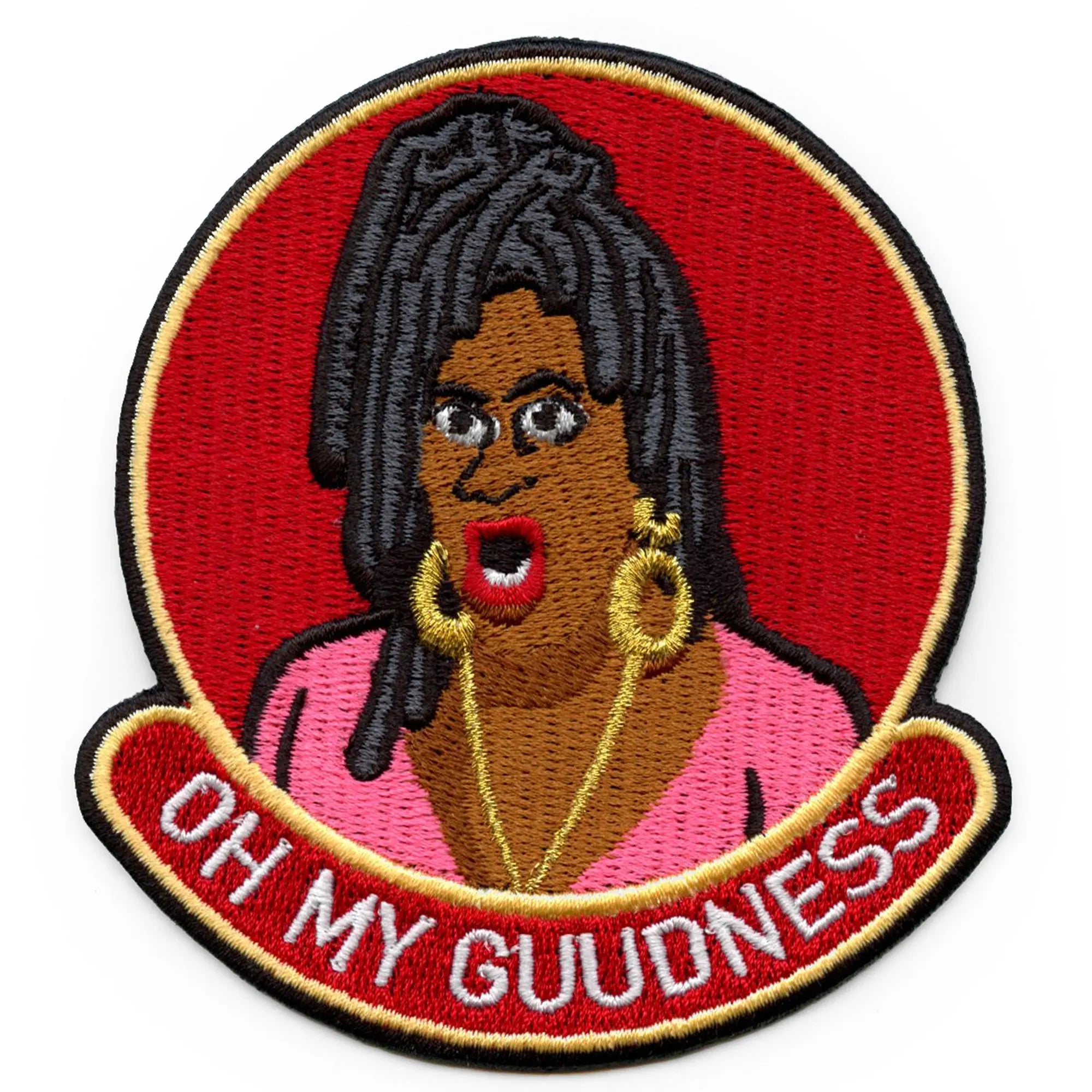 Patch Sheneneh Oh My Guudness Meme drôle brodé à repasser