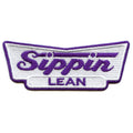 Sippin Lean Drank Patch Houston Rap Culture Embroidered Iron On