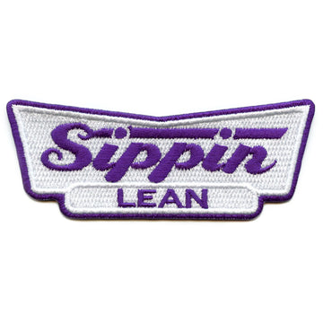 Sippin Lean Drank Patch Houston Rap Culture Embroidered Iron On