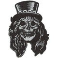 Guns N Roses Slash Patch Saul Hudson Skull Top Hat Embroidered Iron On