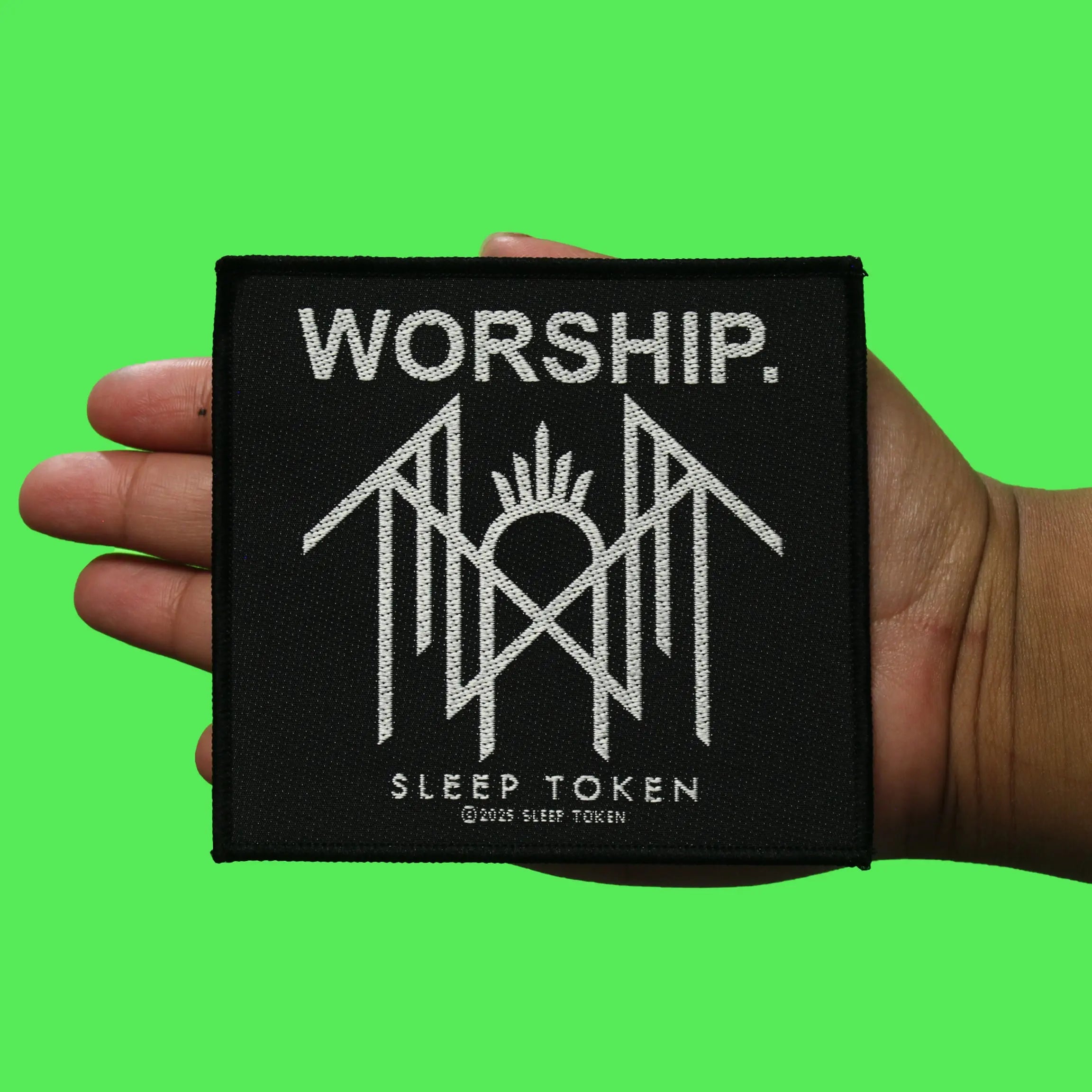 Sleep Token Worship Patch British Rock Band Woven Sew On