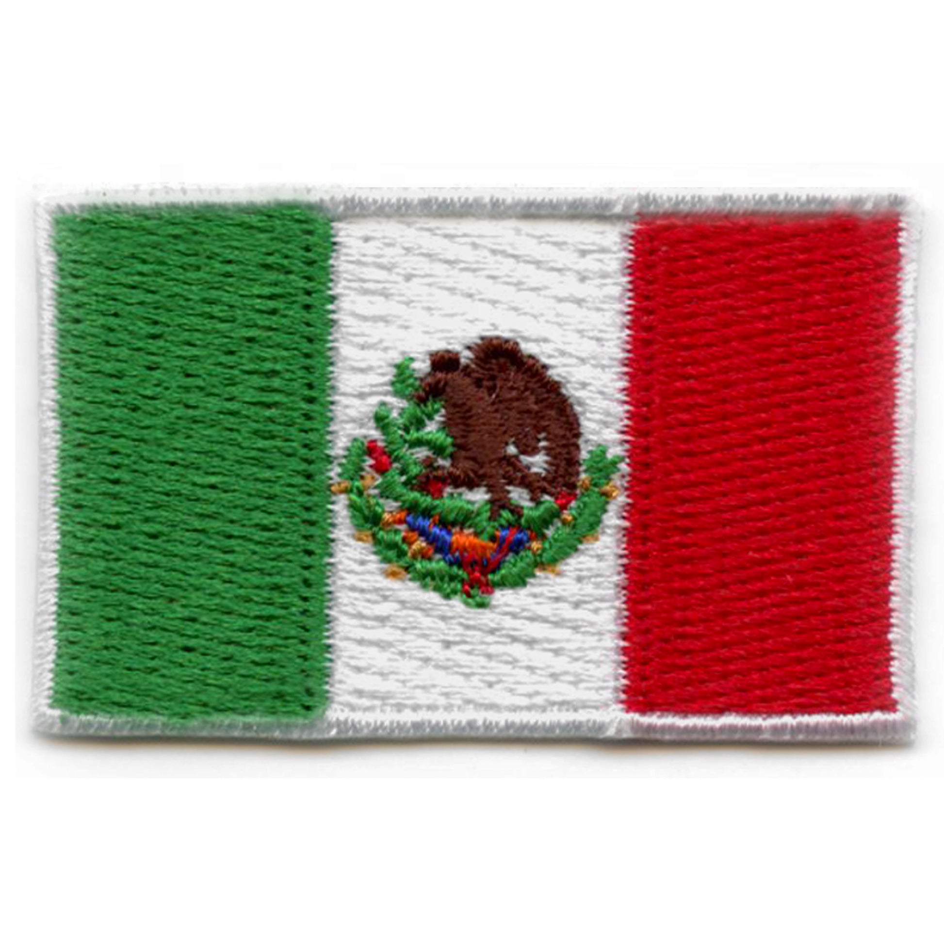 Mexico Flag Hat Patch Raza Chicano Country Embroidered – Patch