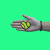 Softball Heart Patch Sports Underhand Pitch Embroidered Iron On