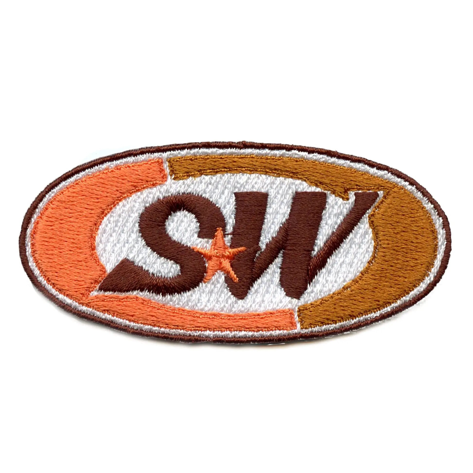 South West S&W Parody Patch Houston Soda Pop Embroidered Iron On