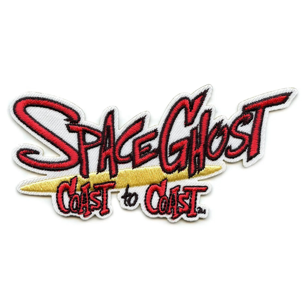Space Ghost Coast to Coast Logo Patch Cartoon Network Animation Embroidered Iron-On