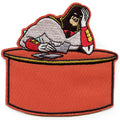 Space Ghost Coast to Coast Sigh Pose Patch Cartoon Network Animation Embroidered Iron-On