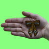 Football Coquette Bow Patch Sport Soft Girl Embroidered Iron On
