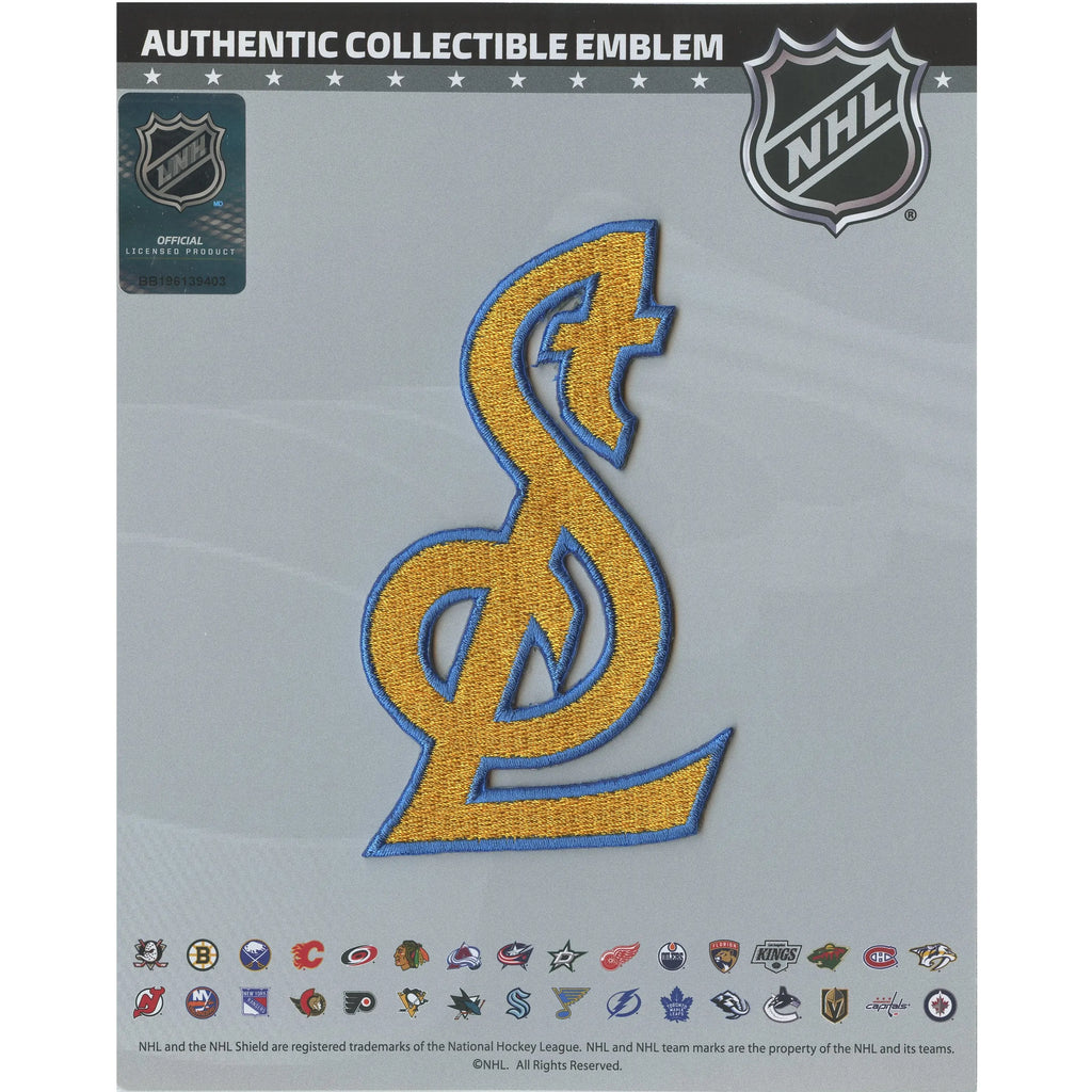 St. Louis Blues Secondary Team Logo Patch 2025 NHL Season
