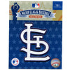 St. Louis Cardinals STL White Letter Logo Script Patch Embroidered Iron On
