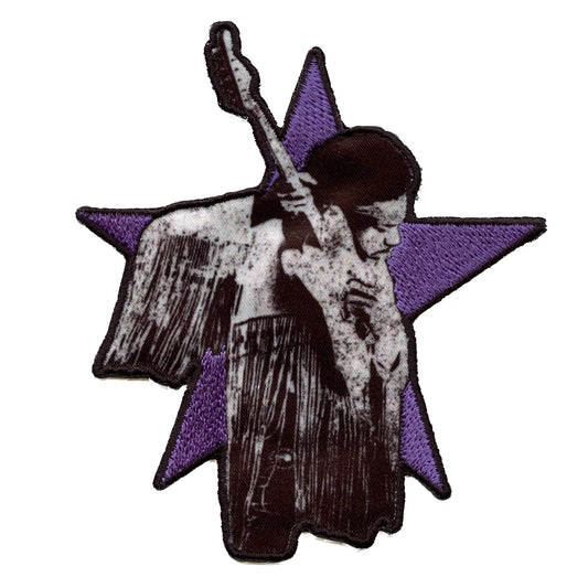 Star Guitars Solo Patch  Jimi Hendrix Rock Sublimated Embroidered Iron On