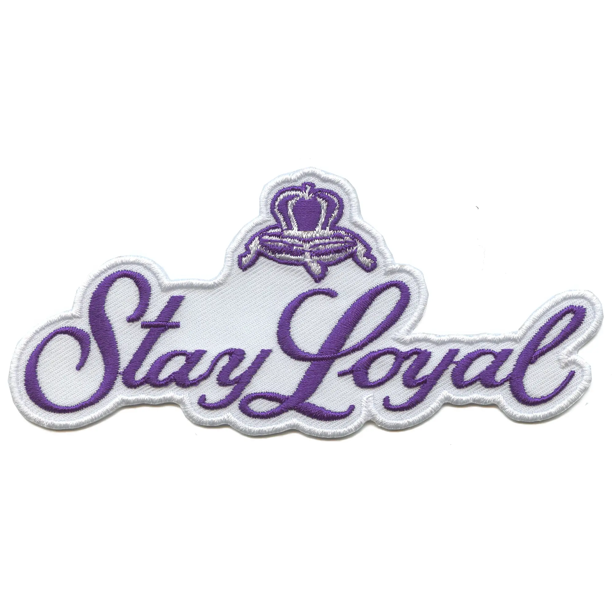 Stay Loyal Drink Patch Royal Bond Parody Embroidered Iron on