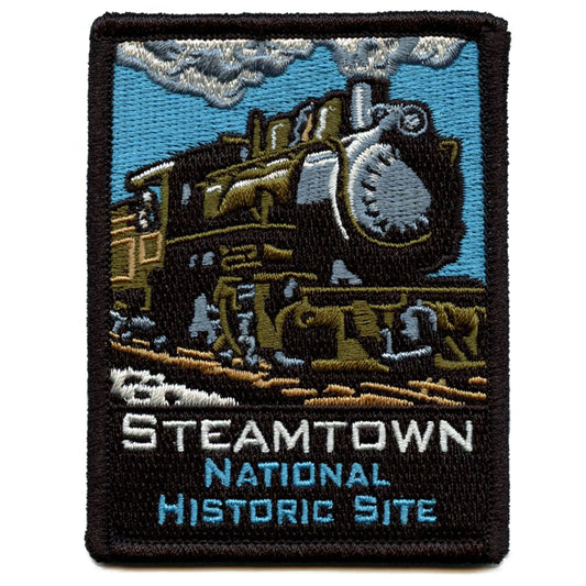 Steamtown National Historic Site Patch Museum Heritage Railroad Embroidered Iron On
