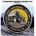 Steamtown National Historic Site Patch Scranton Pennsylvania Souvenir Embroidered Iron On