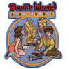 Patch musical Steven Rhodes Devil's Sing Along Broderie sublimée thermocollante