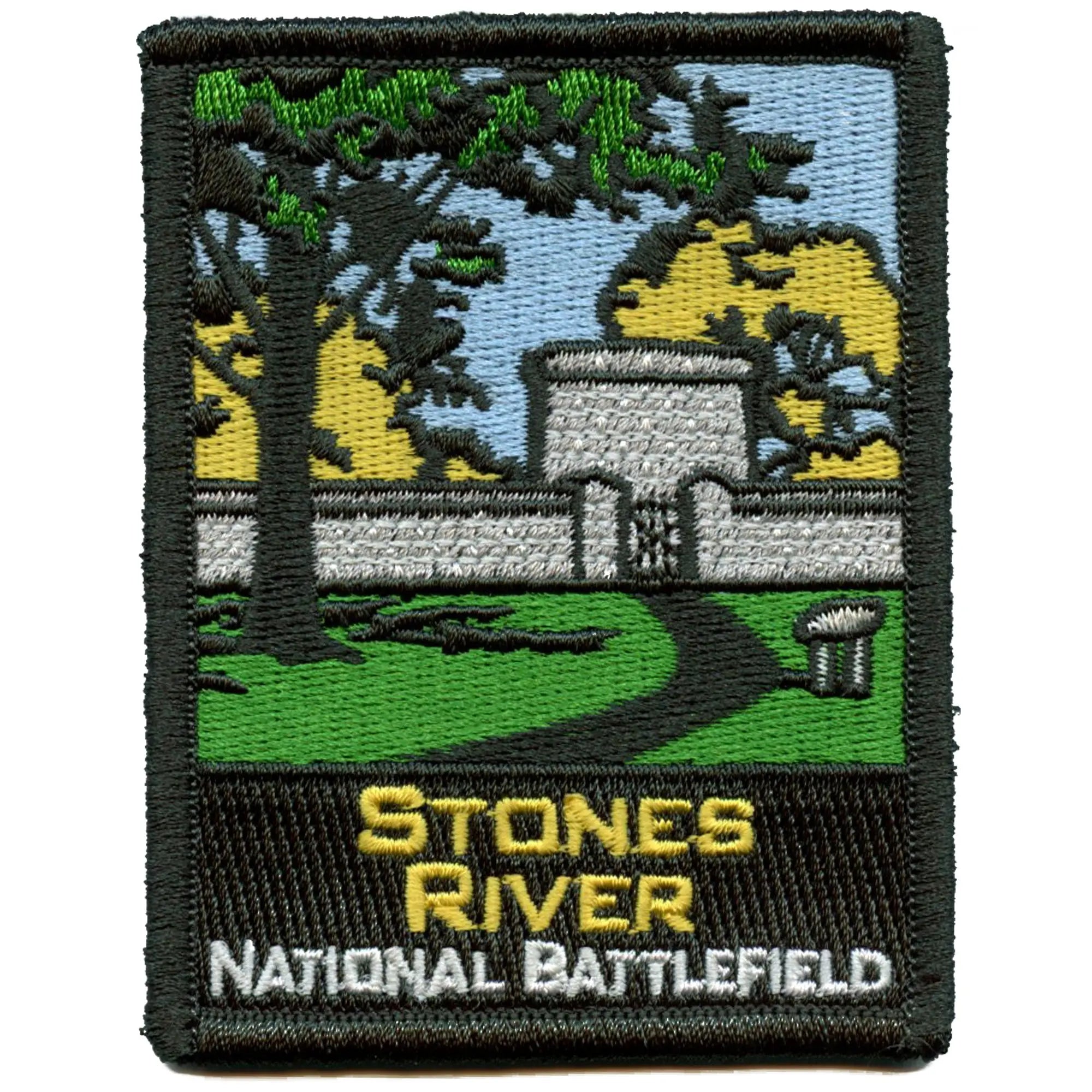 Écusson brodé du champ de bataille national de Stones River Souvenir American Park