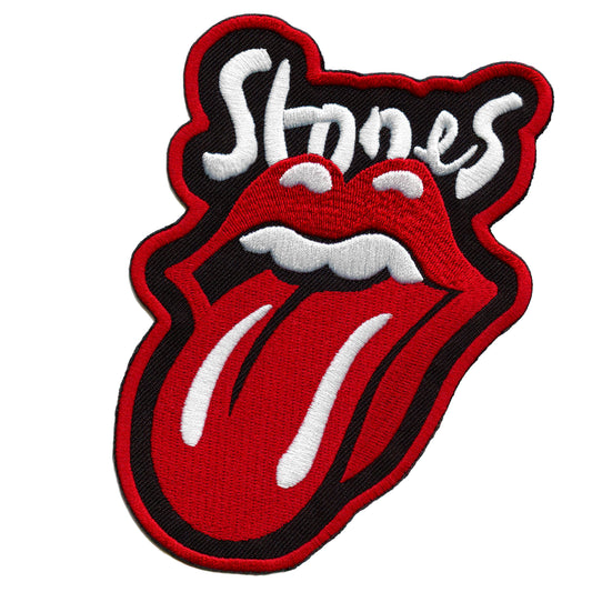 Rolling Stones Classic Patch Red Tongue Stones Embroidered Iron On