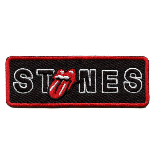 Rolling Stones Border No Filter Licks Patch English rock band Embroidered Iron On