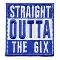 Straight Outta The 6ix Patch Canadian Pride Embroidered Iron On