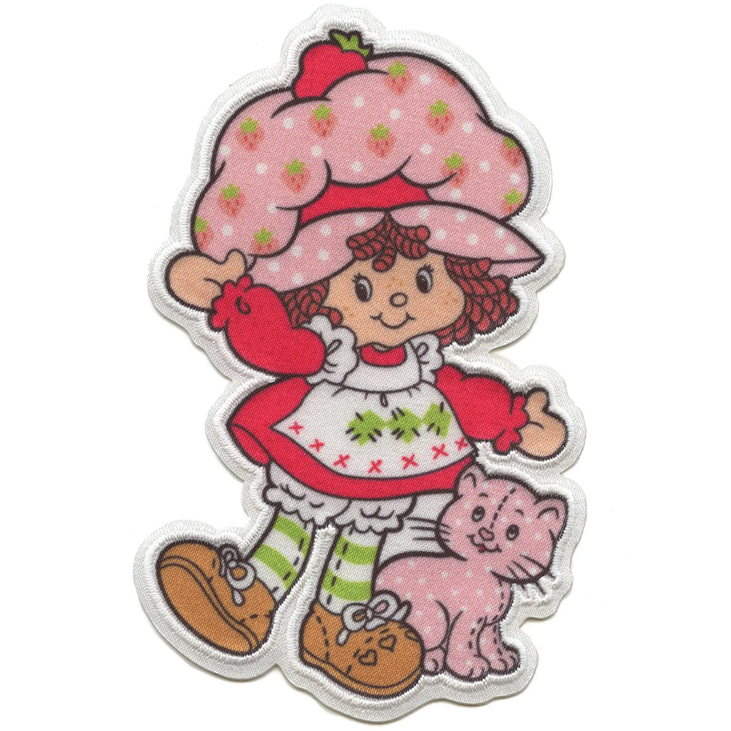 Strawberry Shortcake And Custard Patch Cutesy Vintage Character Sublimated Iron On