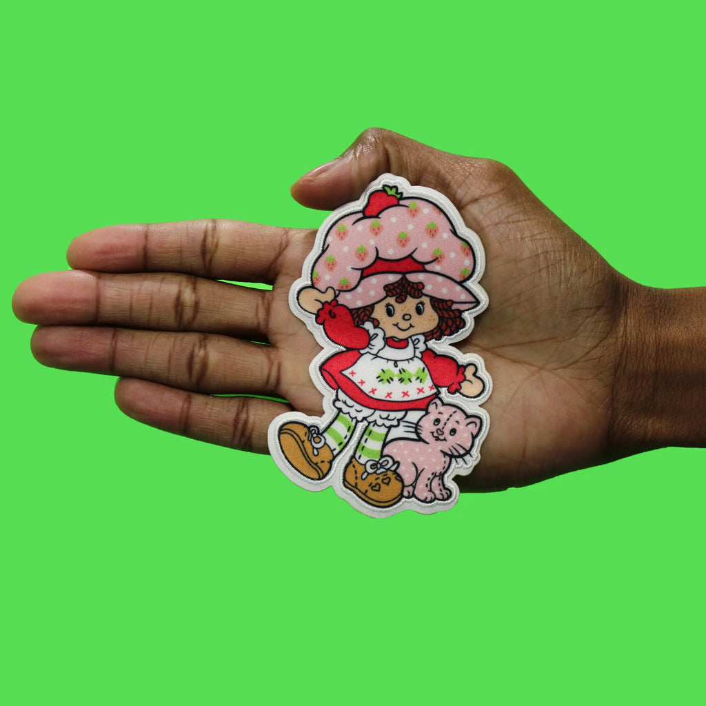 Strawberry Shortcake And Custard Patch Cutesy Vintage Character Sublimated Iron On