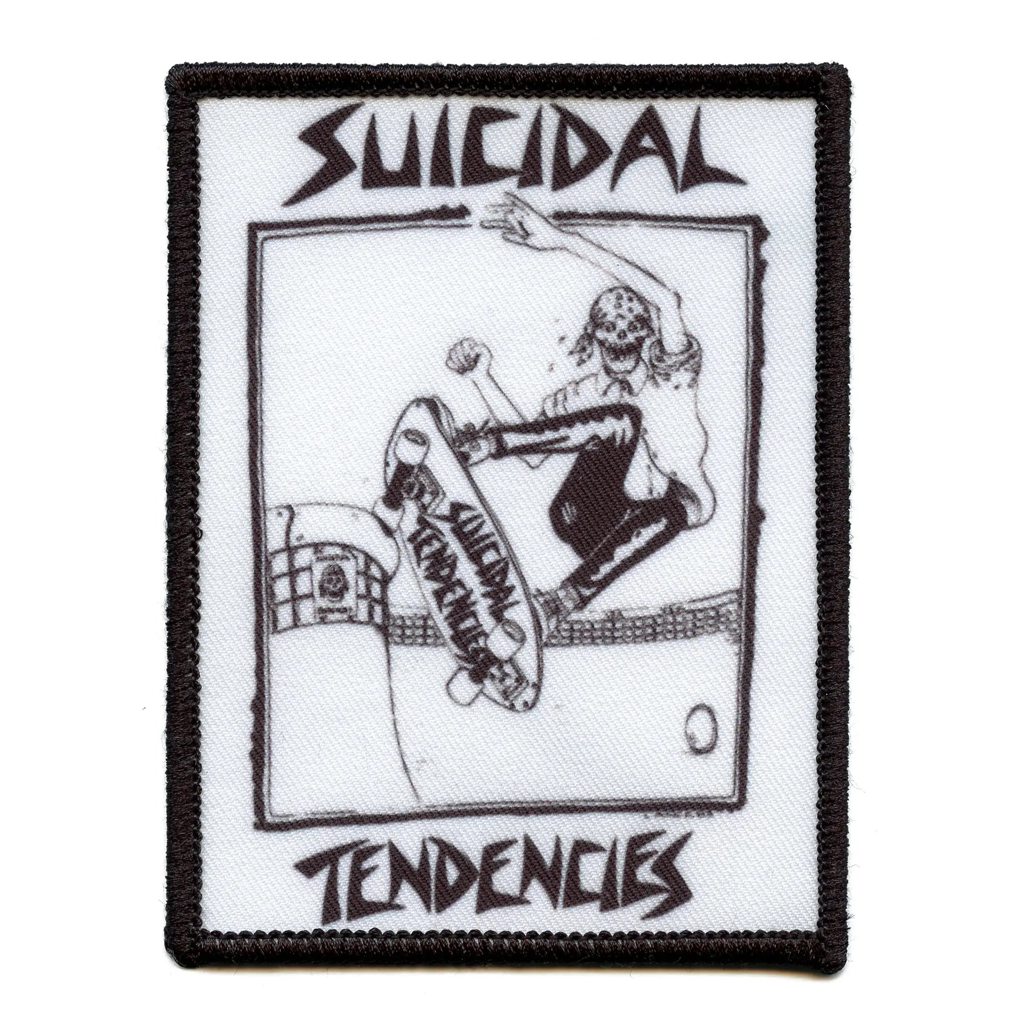 Suicidal Tendencies Skater Patch Lance 1983 Punk Band Embroidered Iron On