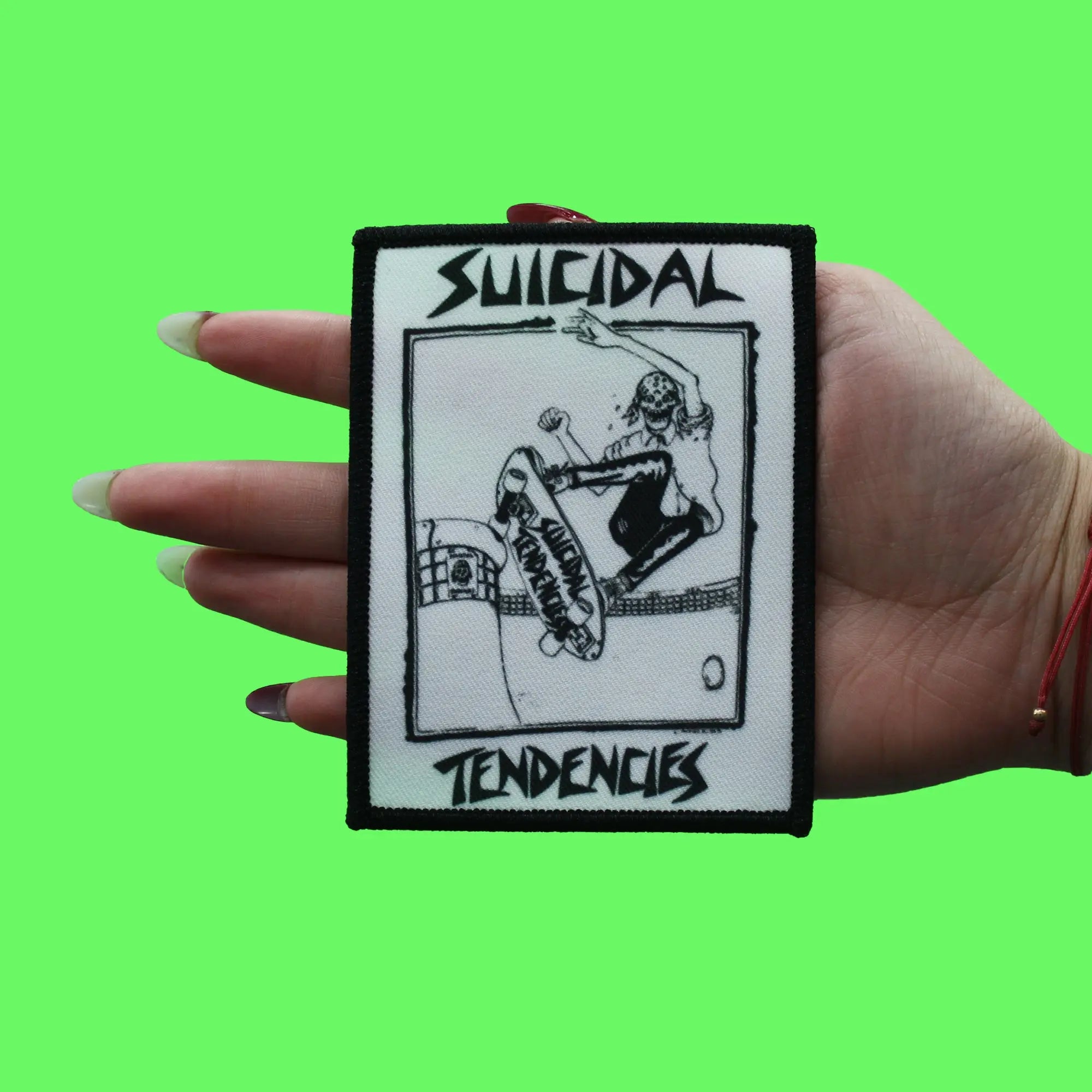Suicidal Tendencies Skater Patch Lance 1983 Punk Band Embroidered Iron On