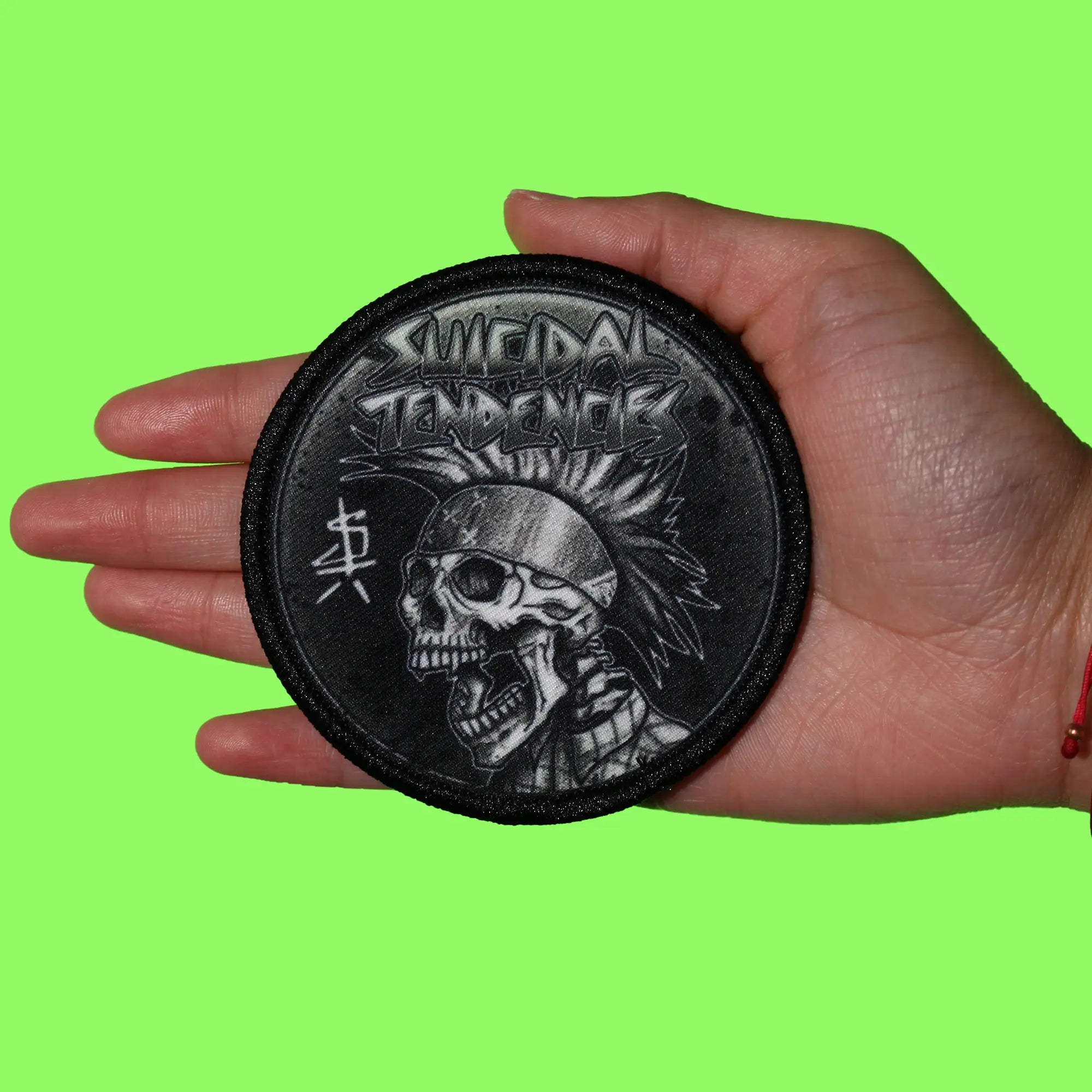 Suicidal Tendencies Skeleton Patch Punk Rock Band Embroidered Iron On